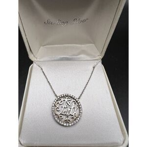 Sterling Silver Faith Necklace